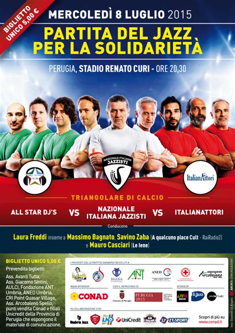 Partita del Jazz per la solidarietà .